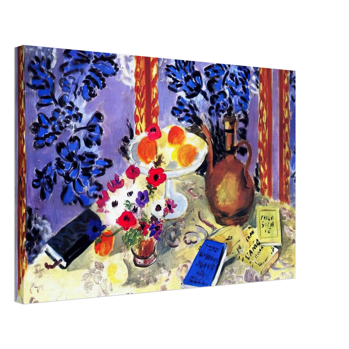 Henri Matisse - STILL LIFE HISTOIRES JUIVES 1924 Canvas - 70x100 cm / 28x40 inches-canvas