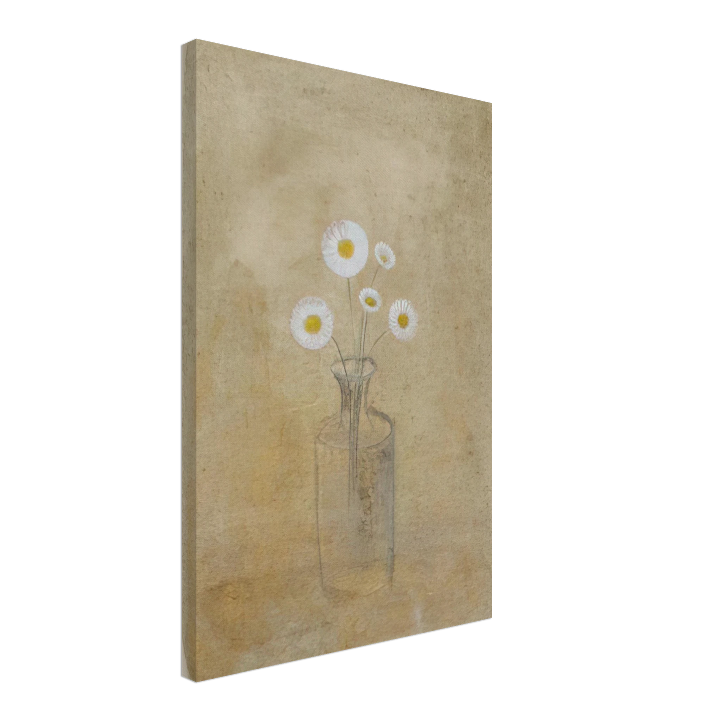 Morris Graves - Bouquet for Mary Lea - 1957 Canvas - 40x60 cm / 16x24 inches-canvas