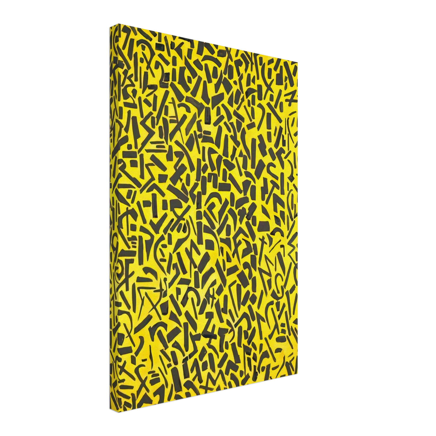 Alma Woodsey Thomas - ORIENTAL GARDEN CONCERTO 1976 Canvas - 70x100 cm / 28x40 inches-canvas