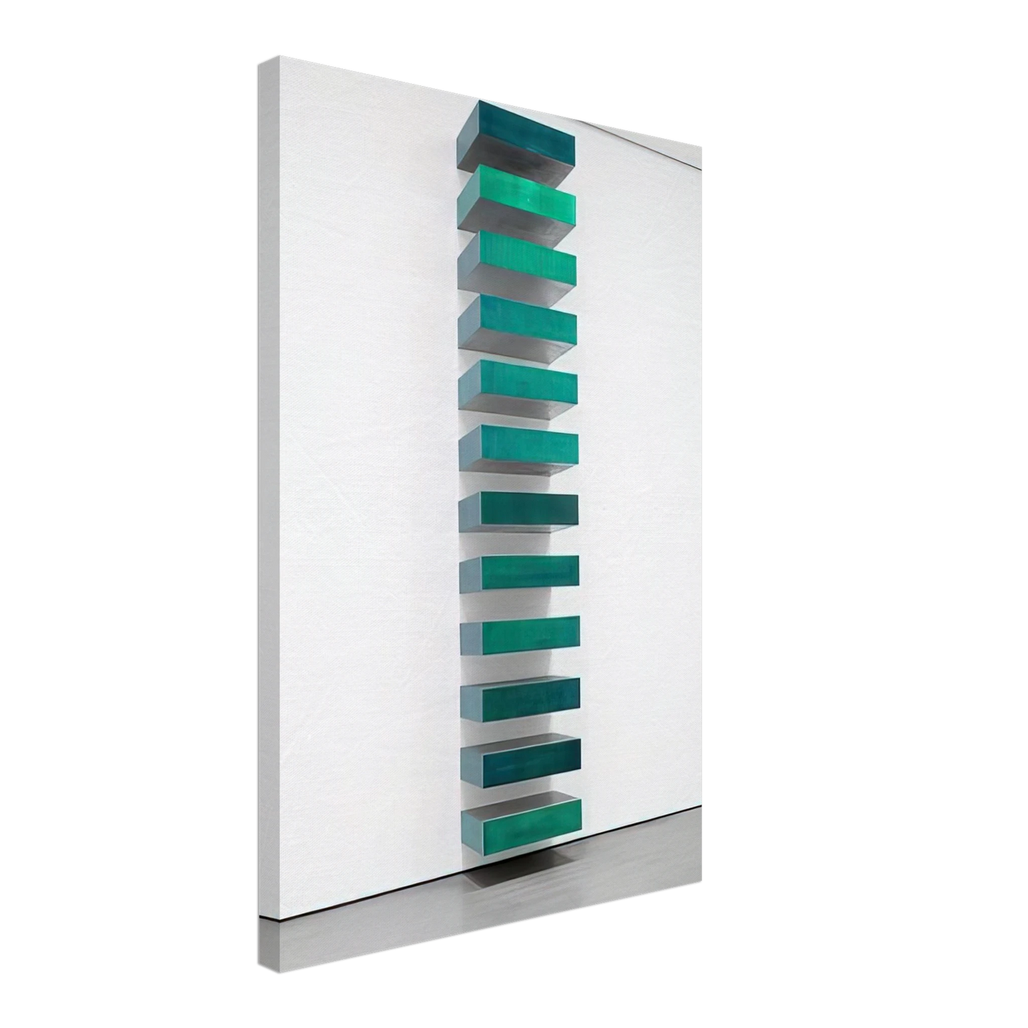 Donald Judd - Untitled - 1967 Canvas - 40x60 cm / 16x24 inches-canvas