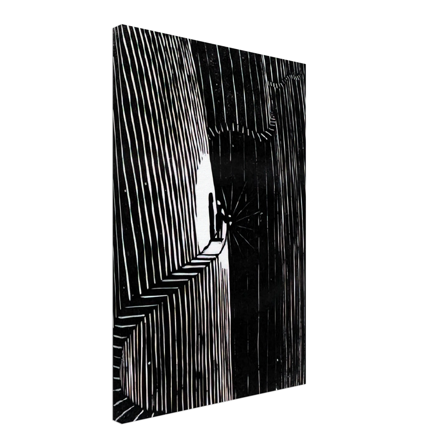 MC Escher - ESCHER (7) Canvas - 40x60 cm / 16x24 inches-canvas