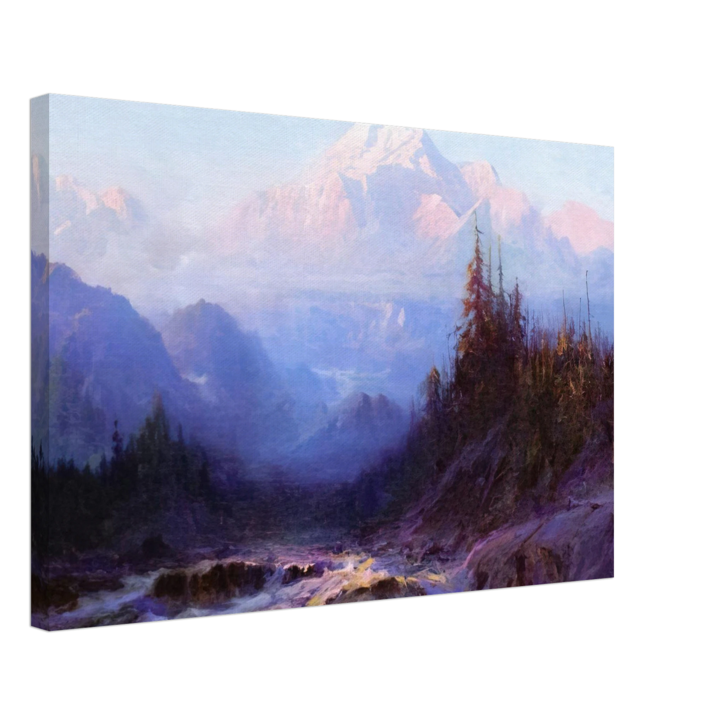 Sydney Laurence - Mount McKinley - 1925 Canvas - 40x60 cm / 16x24 inches-canvas