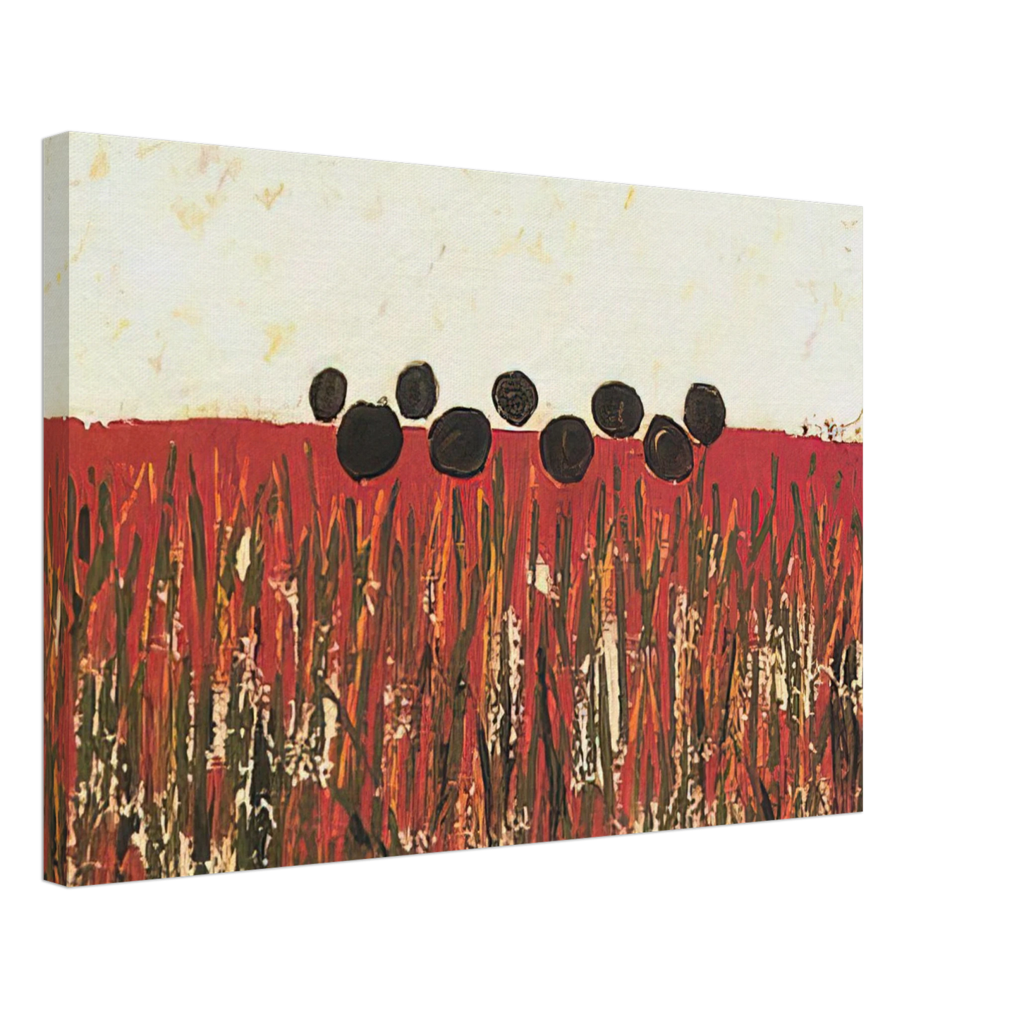 Forrest Bess - Symbol of Flowers - 1951 Canvas - 70x100 cm / 28x40 inches-canvas