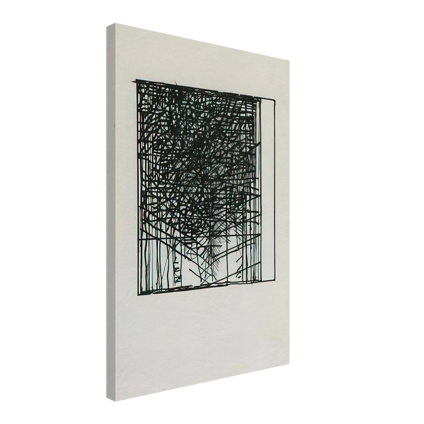 Brice Marden - Suicide Note - 1973 Canvas - 40x60 cm / 16x24 inches-canvas