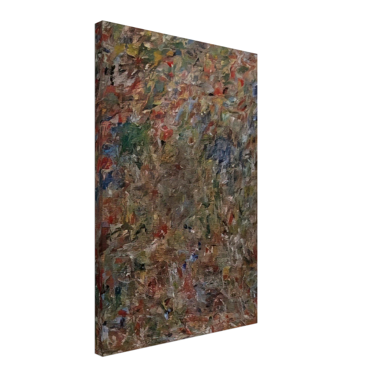 Milton Resnick - ABSTRACTION 1963 Canvas - 40x60 cm / 16x24 inches-canvas