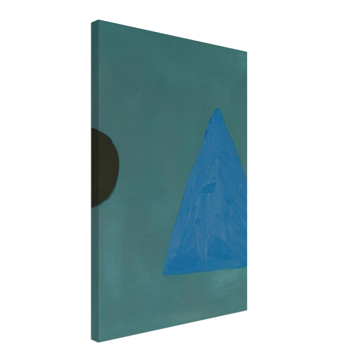 William Scott - Blue on Blue - 1967 Canvas - 40x60 cm / 16x24 inches-canvas