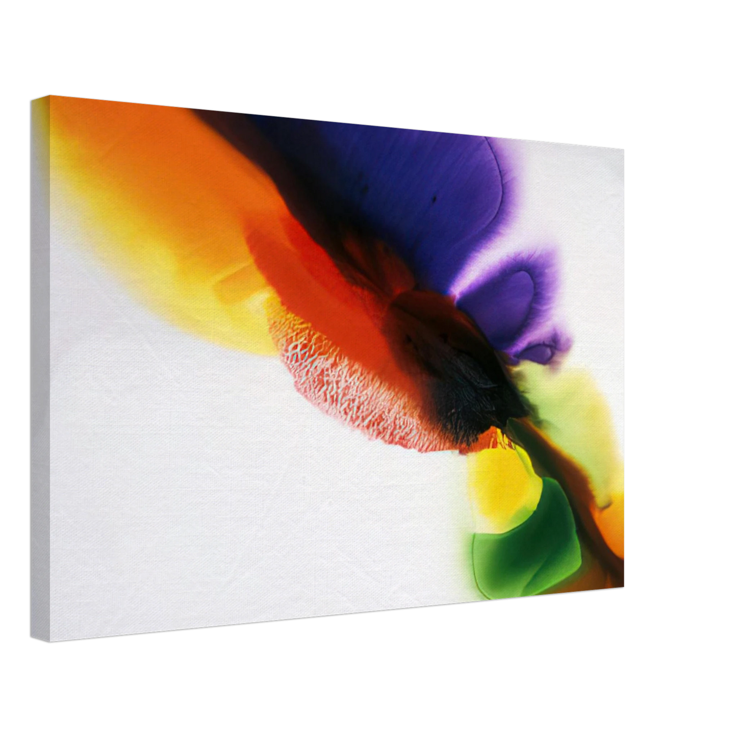 Paul Jenkins - Phenomena Tibetan Flange - 1973 Canvas - 70x100 cm / 28x40 inches-canvas