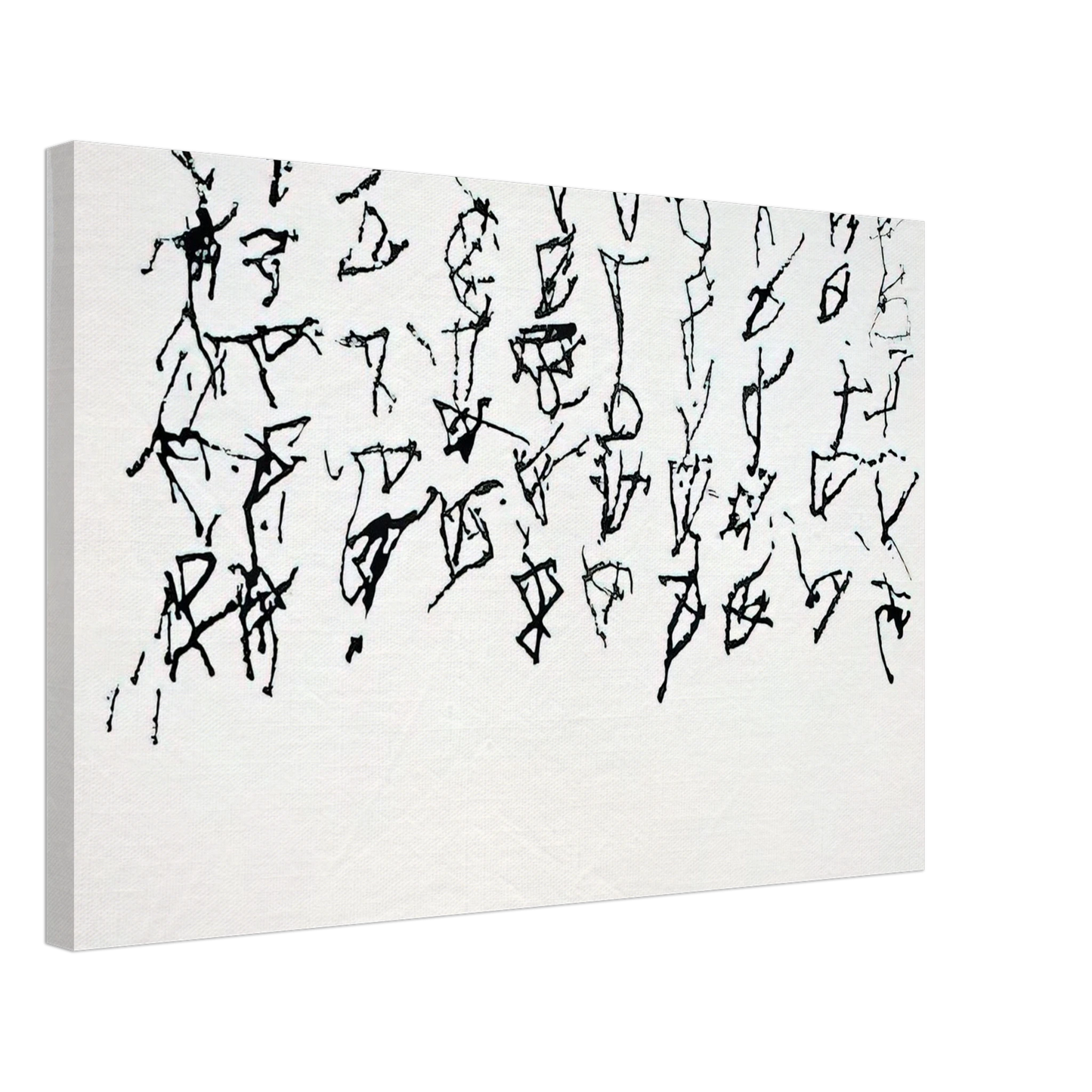 Brice Marden - St. Barts 1 - 1991 Canvas - 40x60 cm / 16x24 inches-canvas