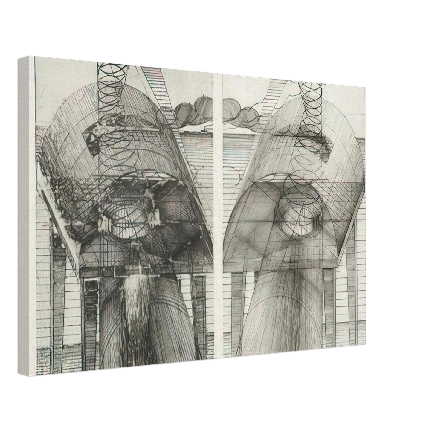 Dieter Roth - By the Sea - 1971 Canvas - 70x100 cm / 28x40 inches-canvas