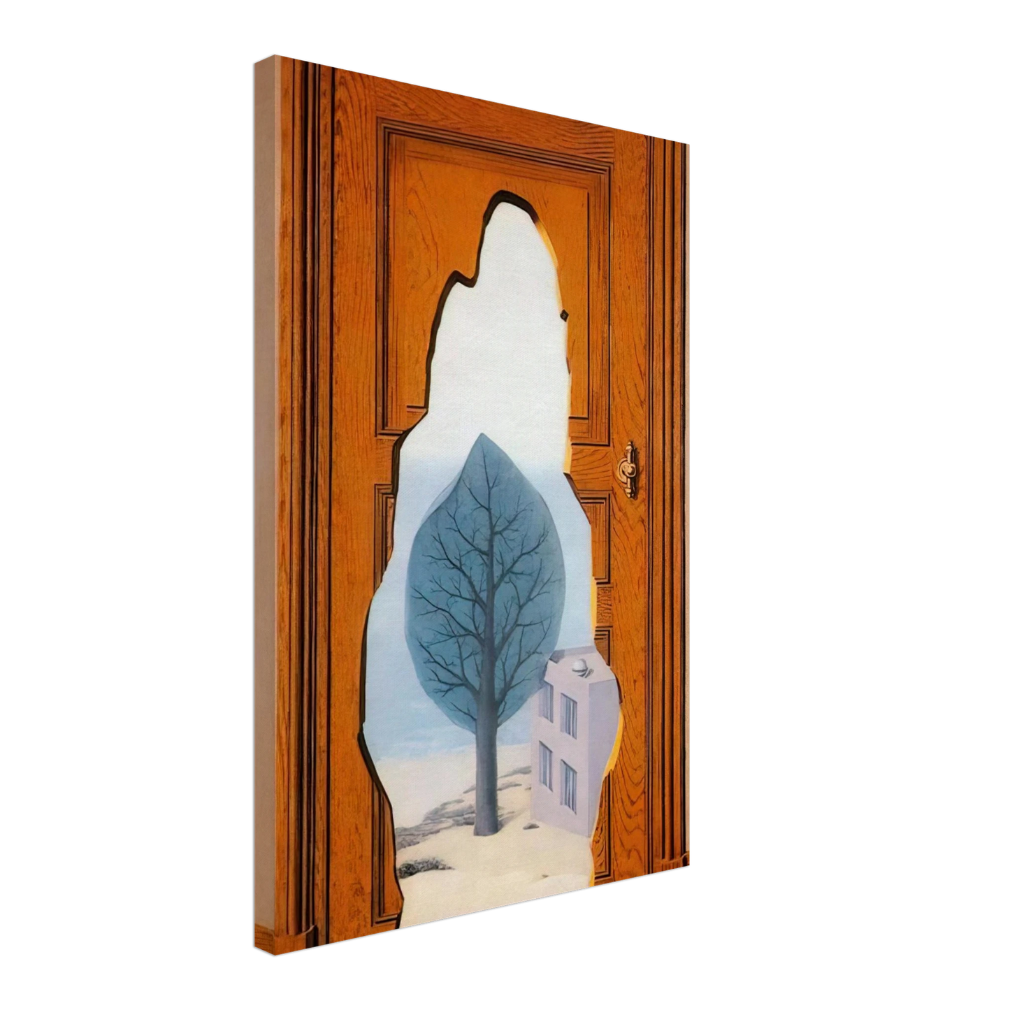 Rene Magritte - THE AMOROUS PERPECTIVE 1935 Canvas - 70x100 cm / 28x40 inches-canvas