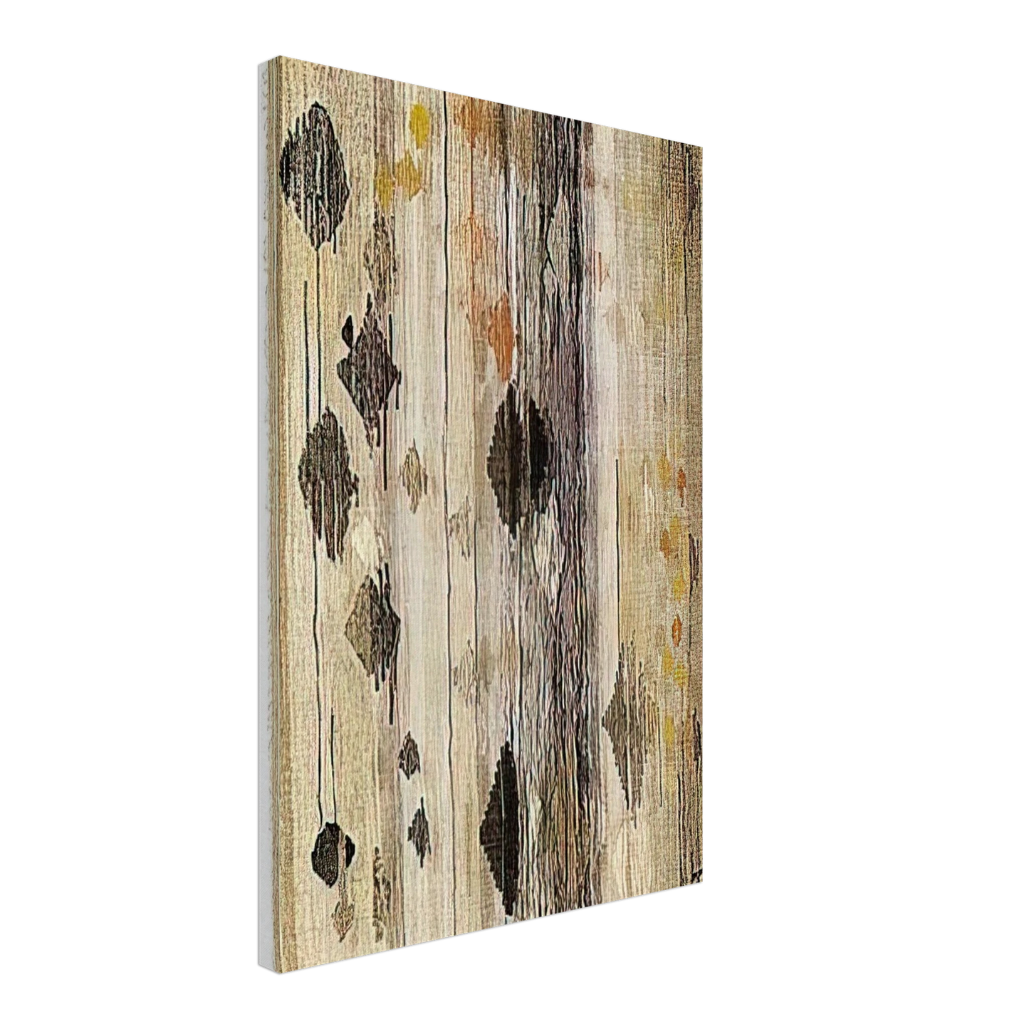 Lenore Tawney - FLOATING SHAPES 1958 Canvas - 70x100 cm / 28x40 inches-canvas