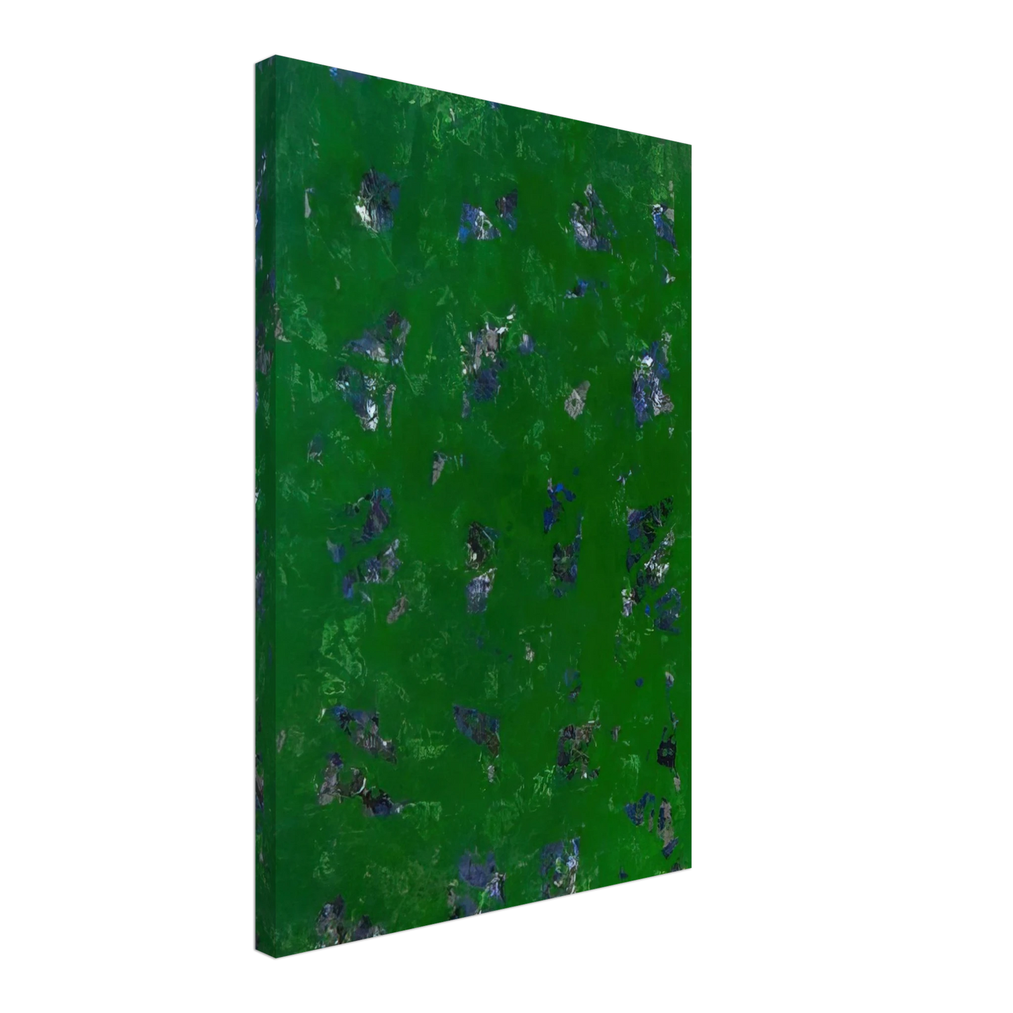 Sam Francis - Green Buddha L. L261; SF-337; G. 1157 Canvas - 70x100 cm / 28x40 inches-canvas