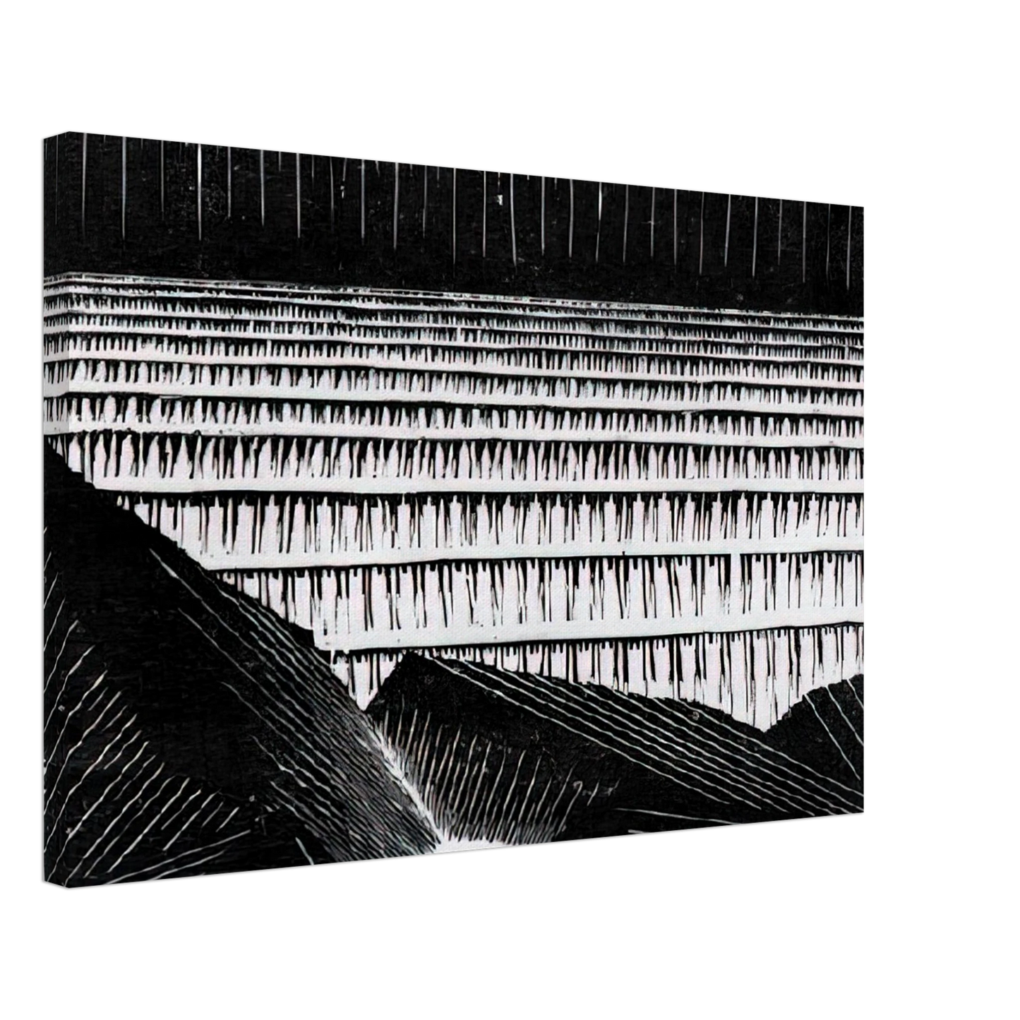 MC Escher - ESCHER (4) Canvas - 70x100 cm / 28x40 inches-canvas