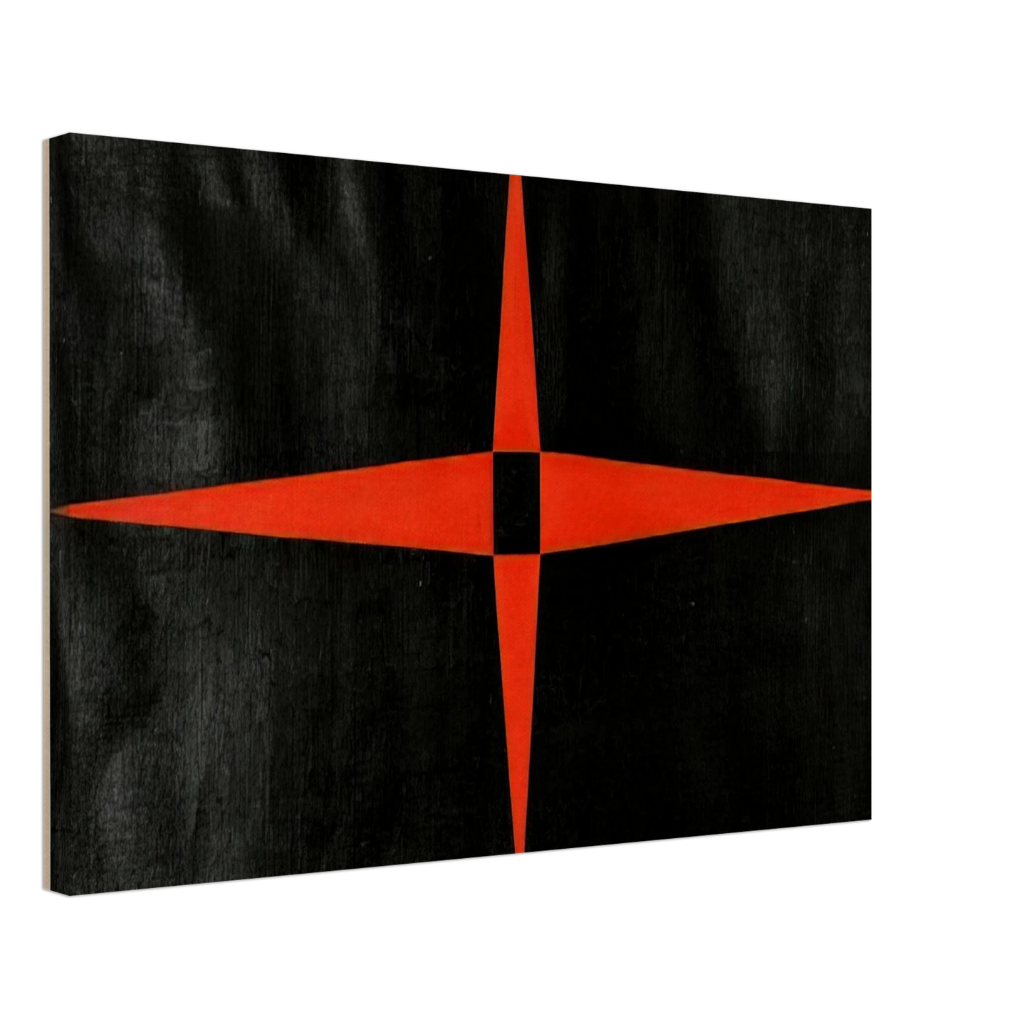 Carmen Herrera - Red Star - 1949 Canvas - 40x60 cm / 16x24 inches-canvas