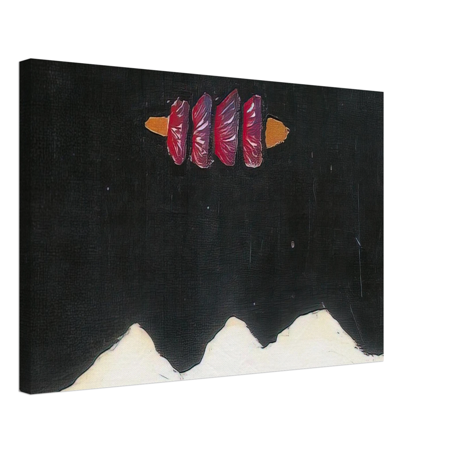 Forrest Bess - Untitled #39 - 1950 Canvas - 70x100 cm / 28x40 inches-canvas