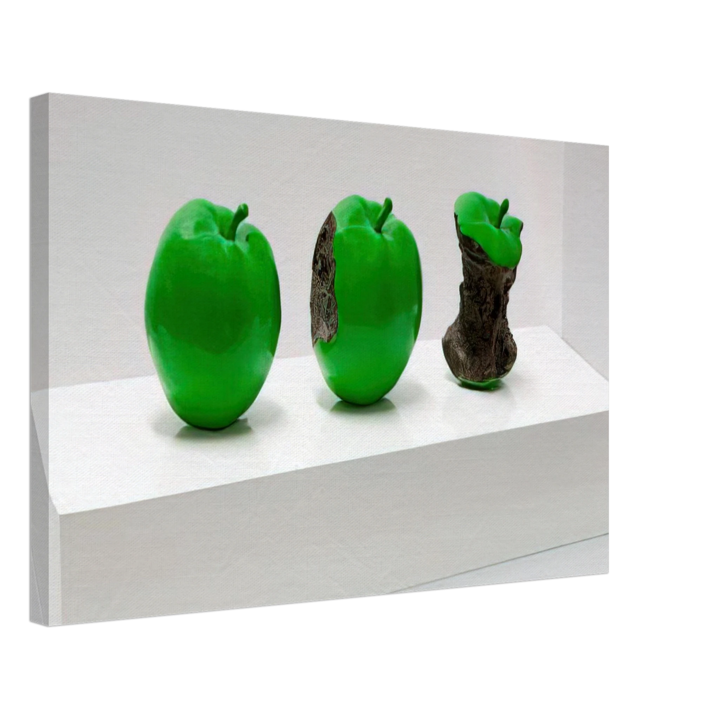 Billy Apple - 2 Minutes, 33 Seconds - 1990 Canvas - 70x100 cm / 28x40 inches-canvas