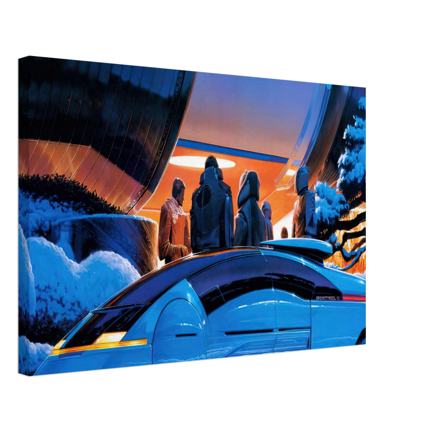 Syd Mead - Syd Mead Canvas - 70x100 cm / 28x40 inches-canvas