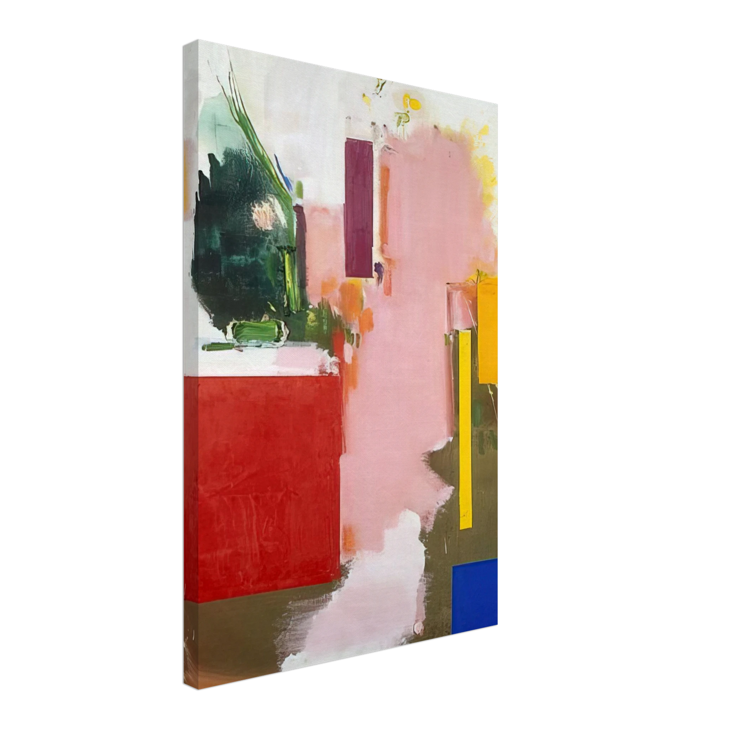 Hans Hofmann - Summer 1965 Canvas - 70x100 cm / 28x40 inches-canvas