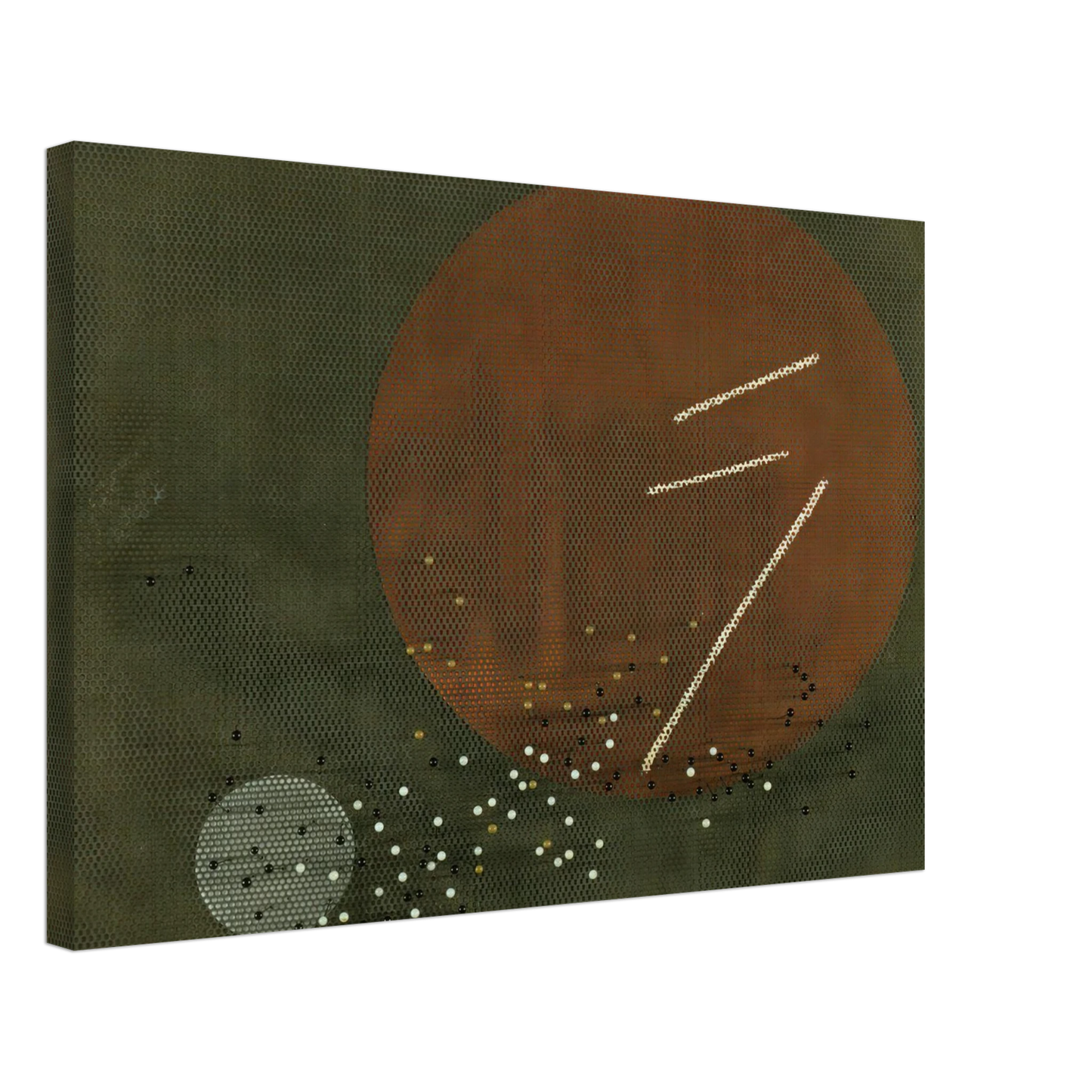 Laszlo Moholy-Nagy - Space Modulator L3 Canvas - 70x100 cm / 28x40 inches-canvas