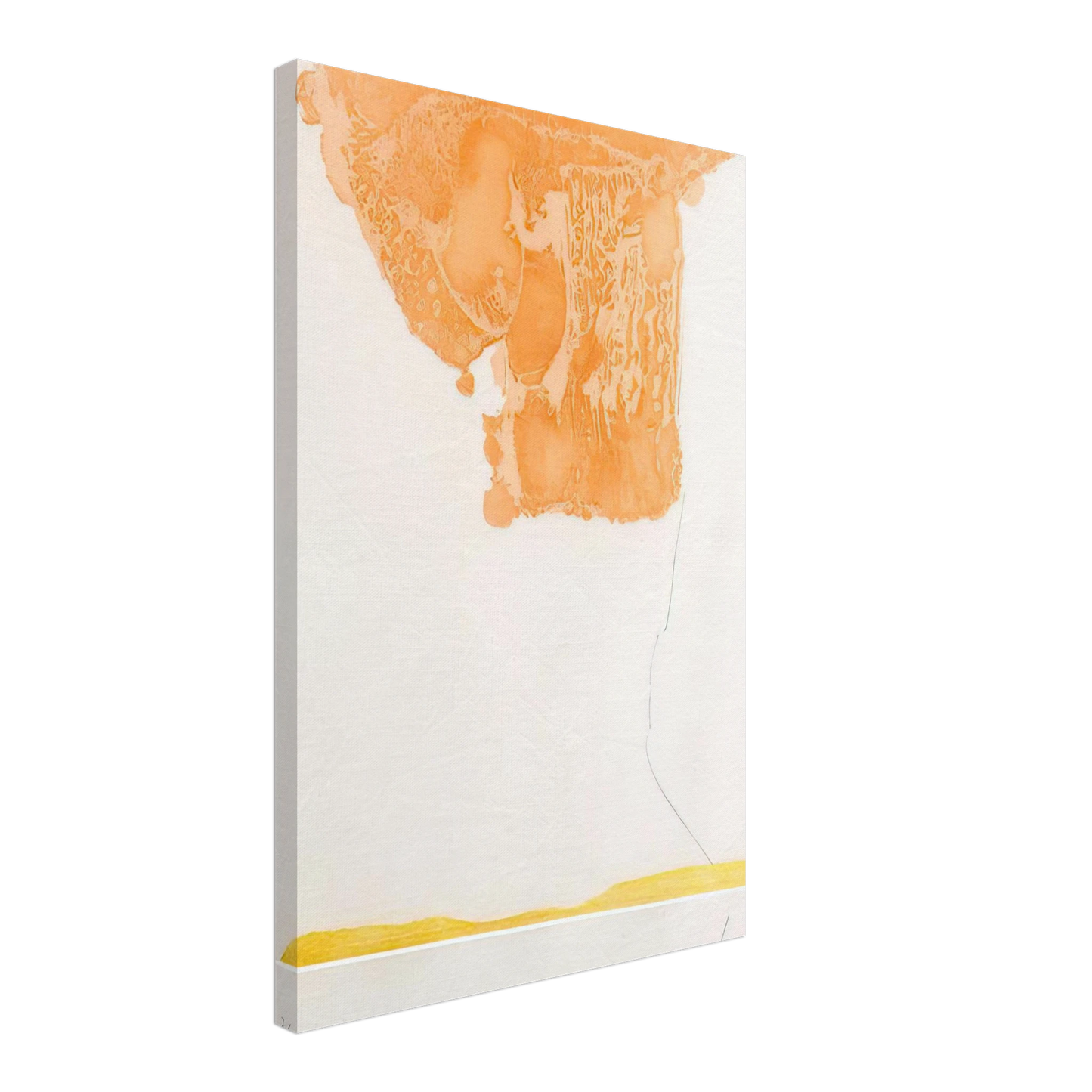 Helen Frankenthaler - Pranzo Italiano - 1973 Canvas - 40x60 cm / 16x24 inches-canvas