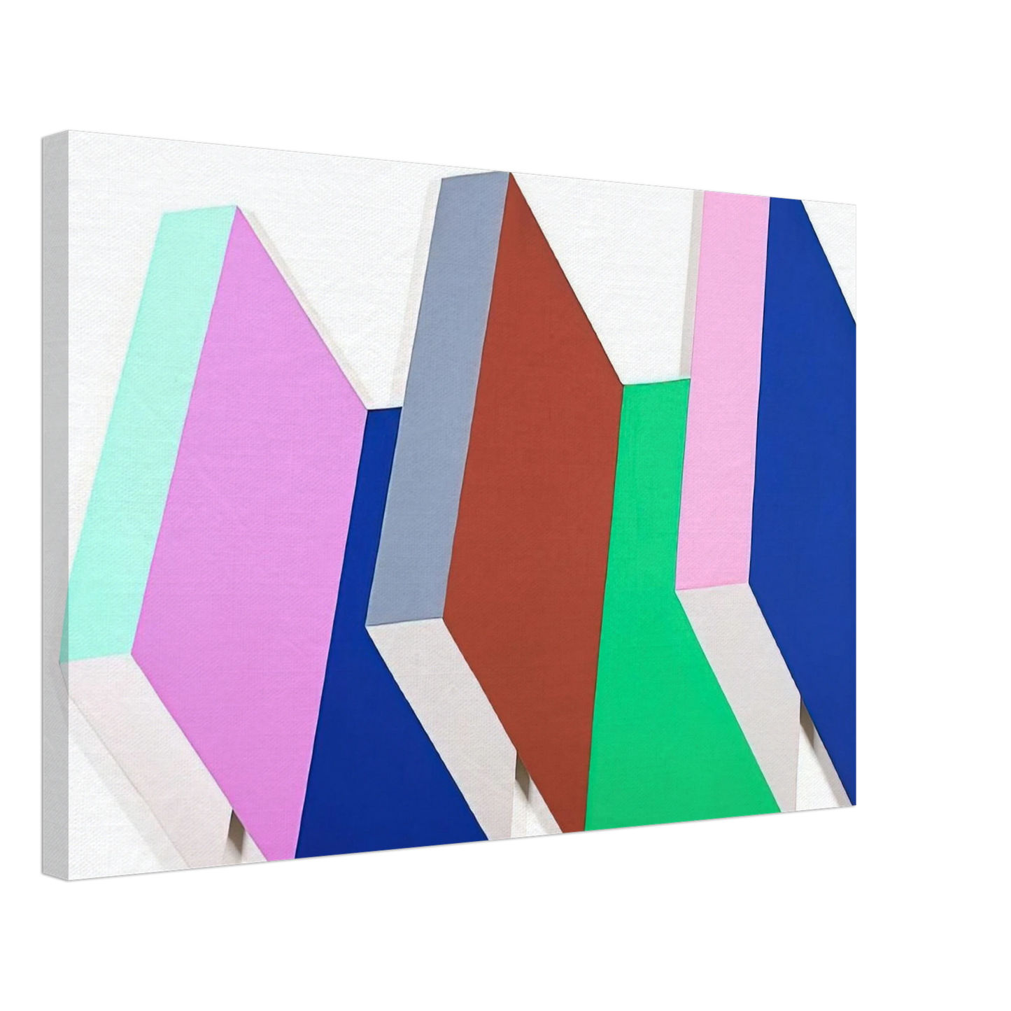 Thomas Downing - Fold One - 1968 Canvas - 70x100 cm / 28x40 inches-canvas