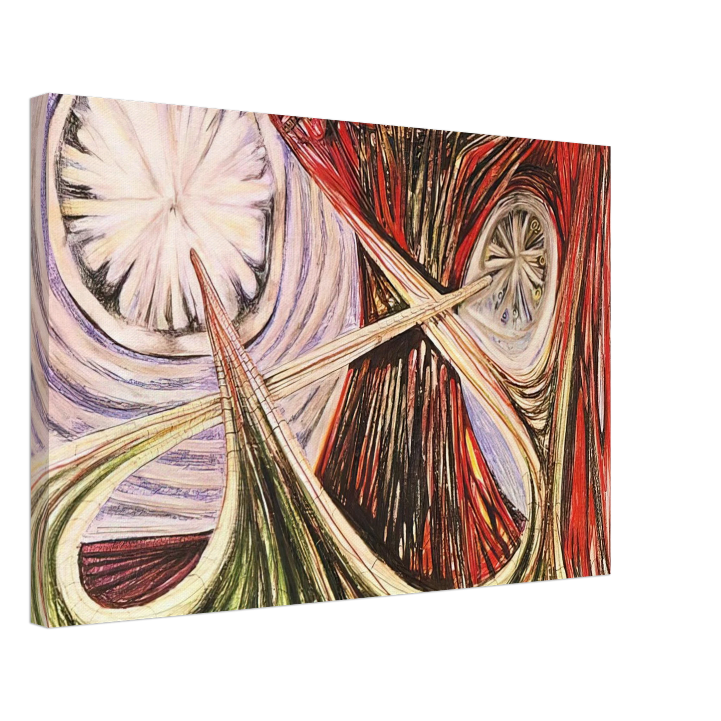 Roberto Matta - SPACE TRAVEL STAR TRAVEL 1938 Canvas - 70x100 cm / 28x40 inches-canvas