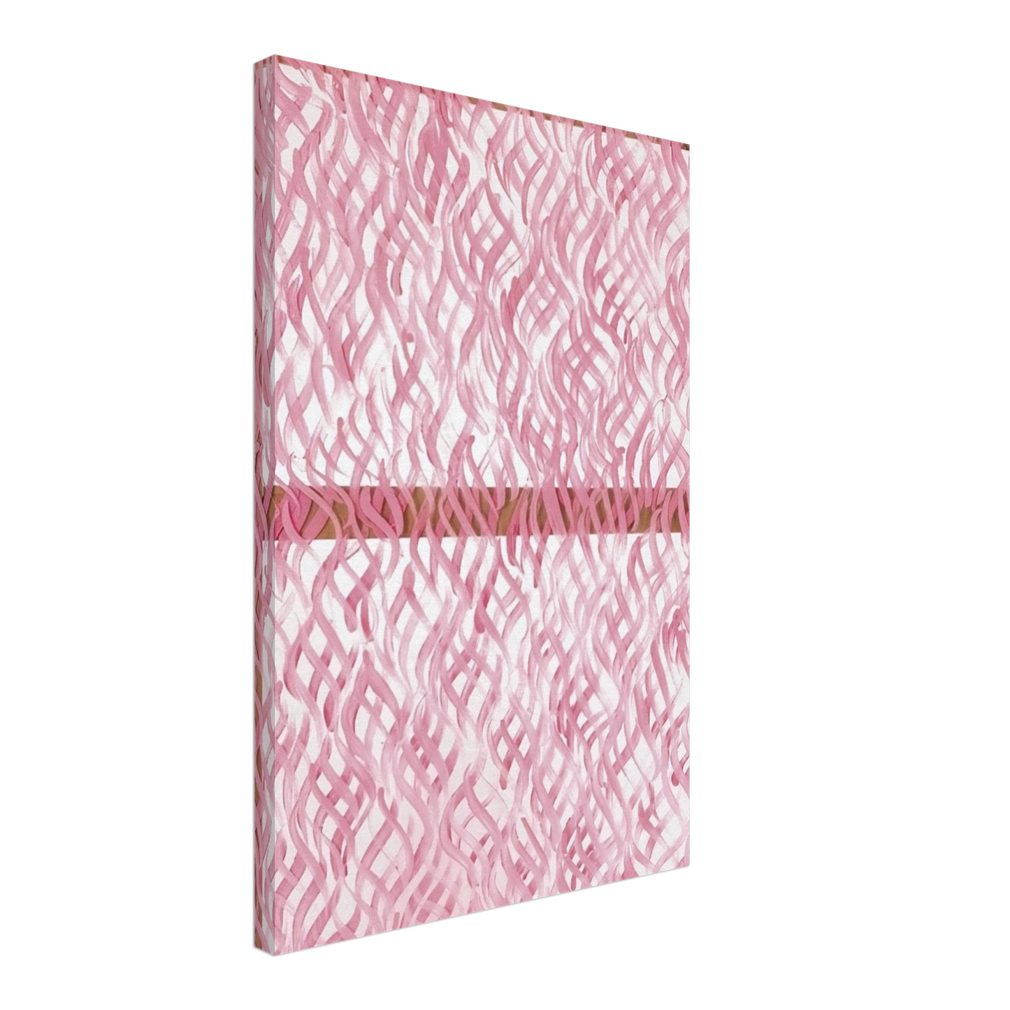 Carla Accardi - Segni rosa - 1967 Canvas - 70x100 cm / 28x40 inches-canvas