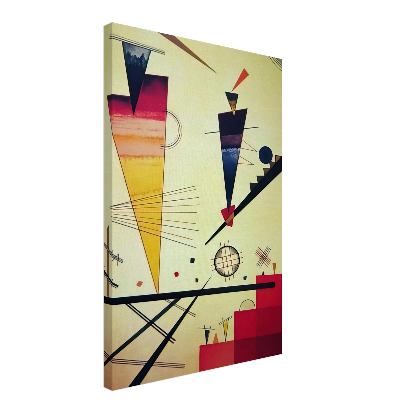 Wassily Kandinsky - MERRY STRUCTURE 1926 Canvas - 70x100 cm / 28x40 inches-canvas