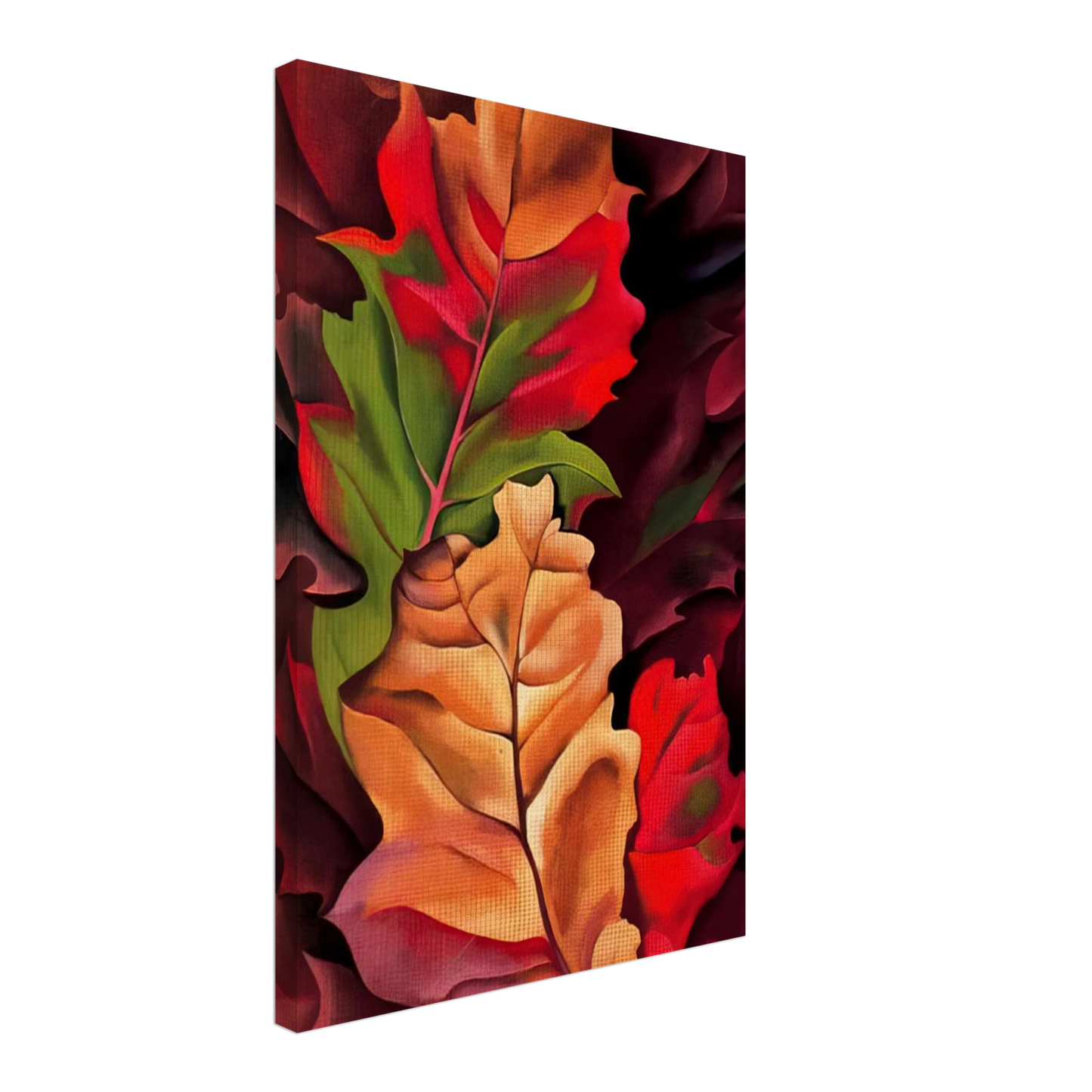 Georgia O'Keeffe - Autumn Leaves - Lake George, N.Y. Canvas - 70x100 cm / 28x40 inches-canvas
