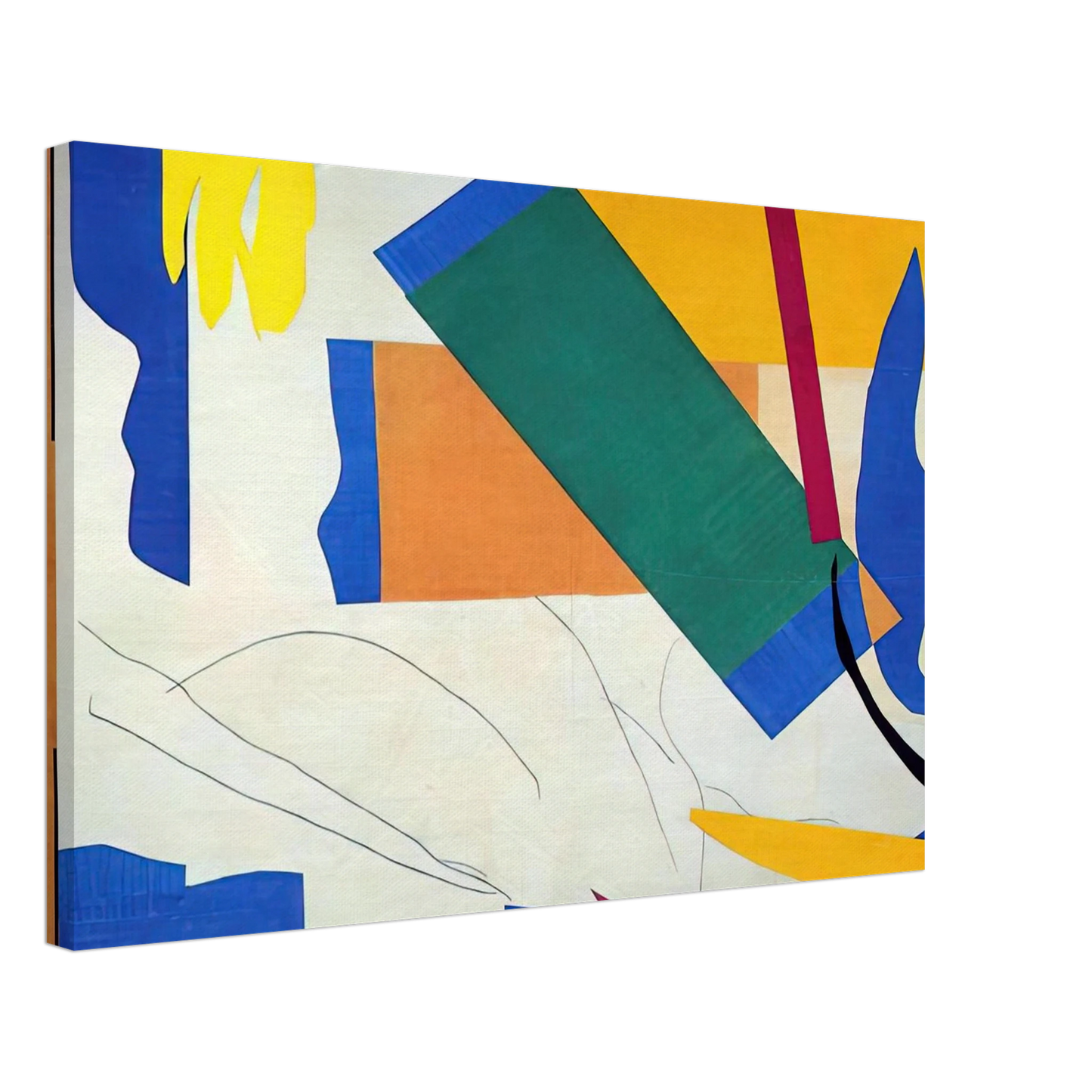 Henri Matisse - MEMORY OF OCEANIA Canvas - 40x60 cm / 16x24 inches-canvas