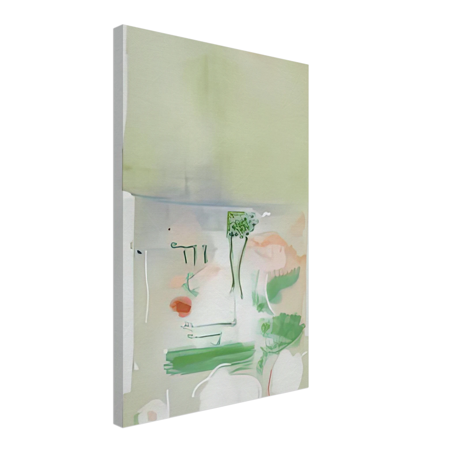 Helen Frankenthaler - Faerie Tale, 1988- Canvas - 40x60 cm / 16x24 inches-canvas