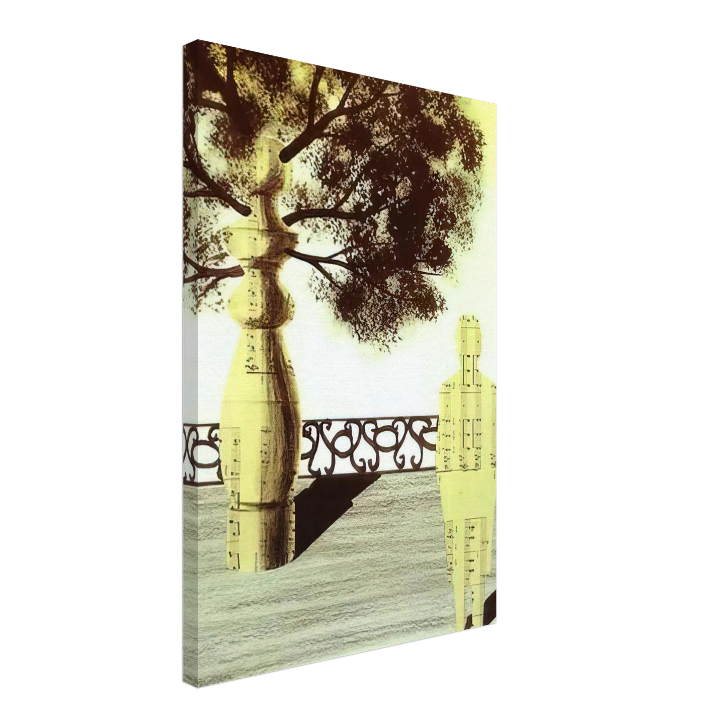 Rene Magritte - UNTITLED Canvas - 40x60 cm / 16x24 inches-canvas