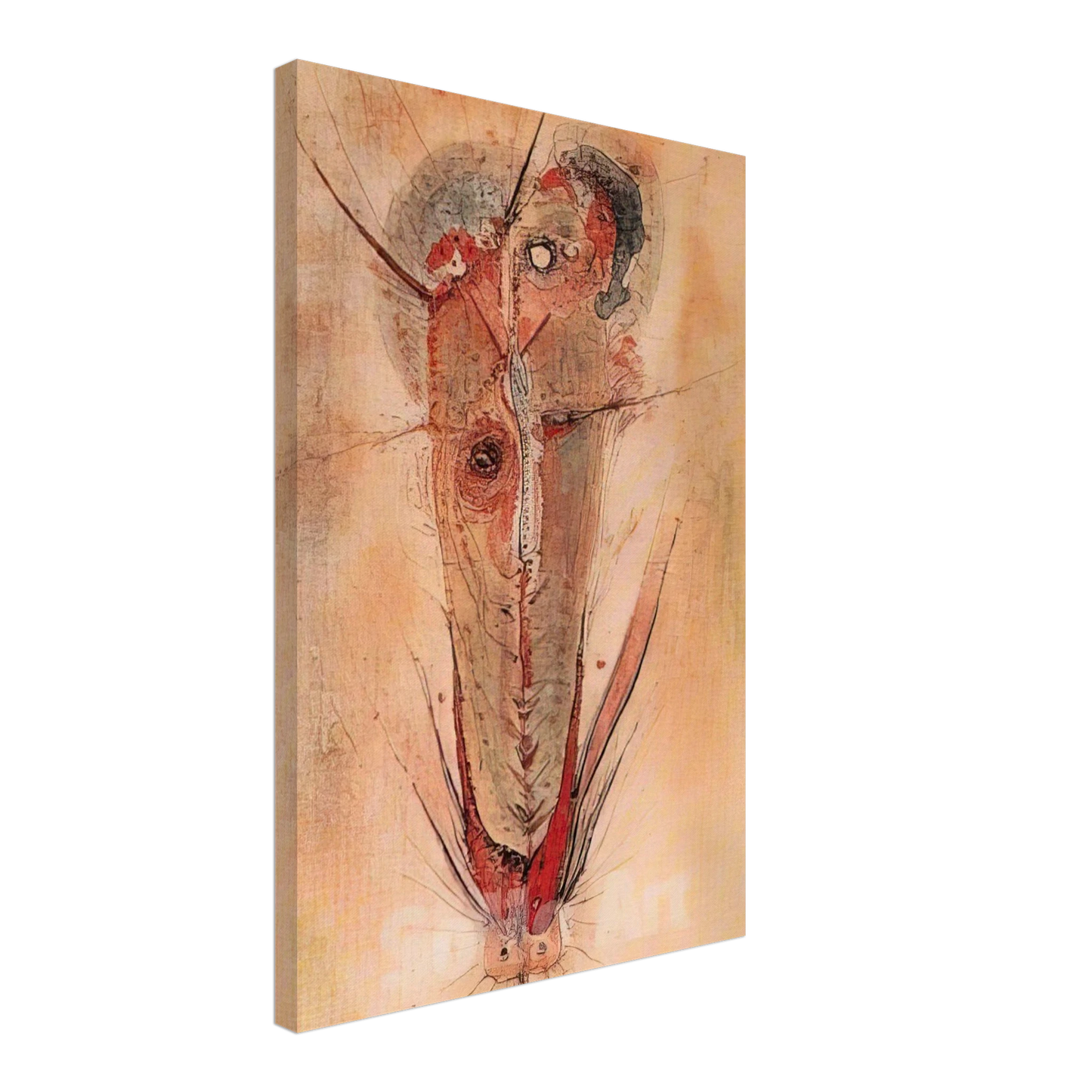 Wols - Don Juan - 1944 Canvas - 40x60 cm / 16x24 inches-canvas