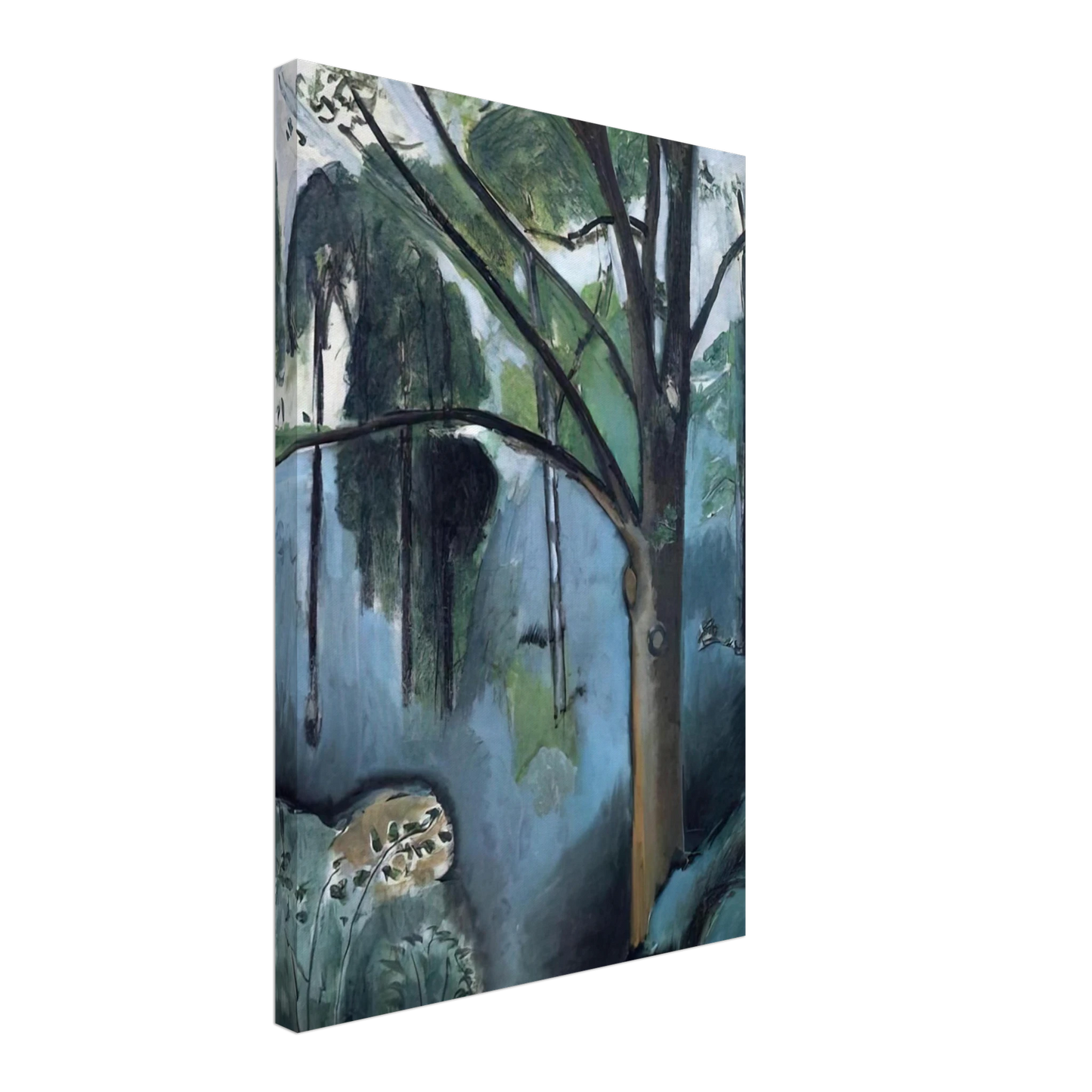 Henri Matisse - TRIVAUX POND 1917 Canvas - 40x60 cm / 16x24 inches-canvas