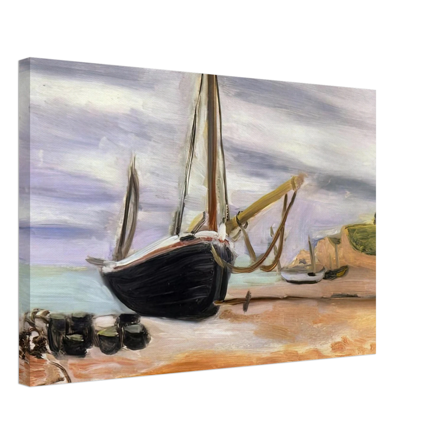 Henri Matisse - BOATS AT ETRETAT 1920 Canvas - 70x100 cm / 28x40 inches-canvas