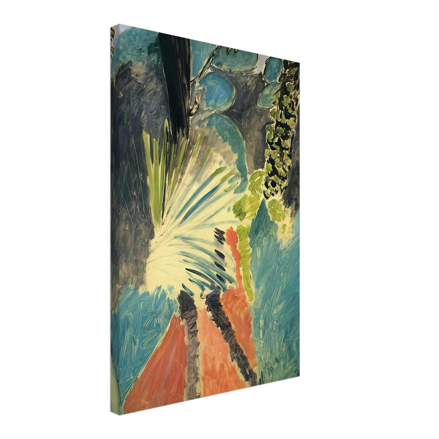 Henri Matisse - THE PALM 1912 Canvas - 70x100 cm / 28x40 inches-canvas