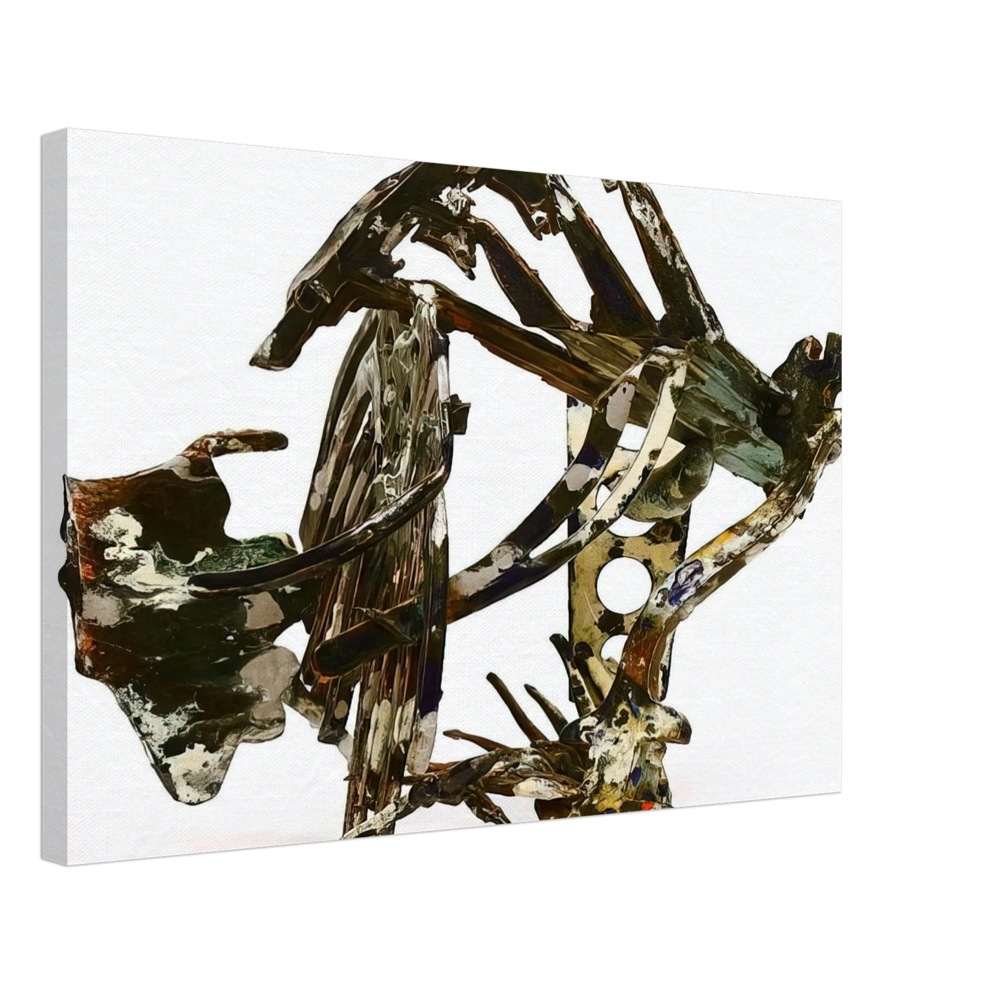 Nancy Graves - Wax Works IX - 1987 Canvas - 70x100 cm / 28x40 inches-canvas