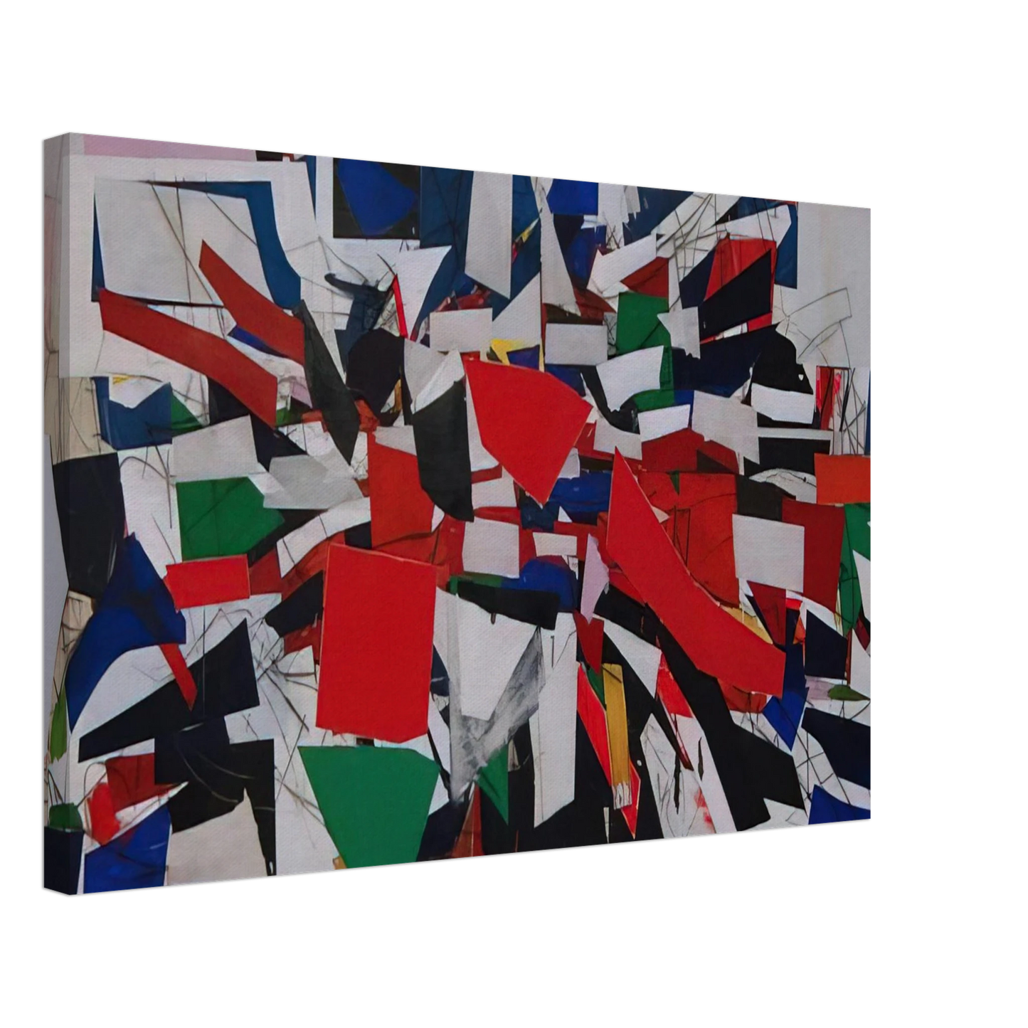 Robert Goodnough - Struggle - 1967 Canvas - 70x100 cm / 28x40 inches-canvas