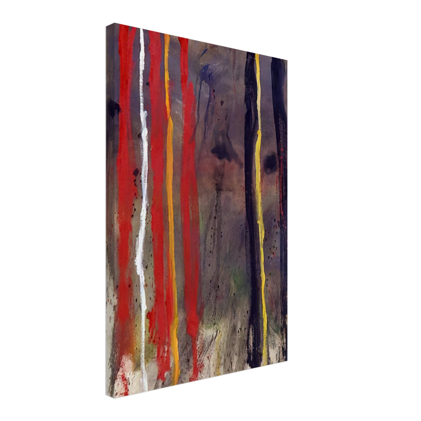 Gene Davis - Stripes - 1957 Canvas - 40x60 cm / 16x24 inches-canvas