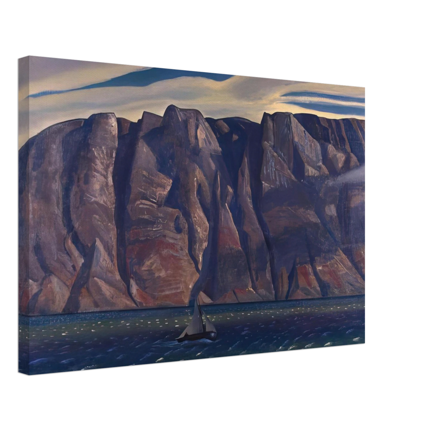 Rockwell Kent - Squall, Greenland Canvas - 40x60 cm / 16x24 inches-canvas