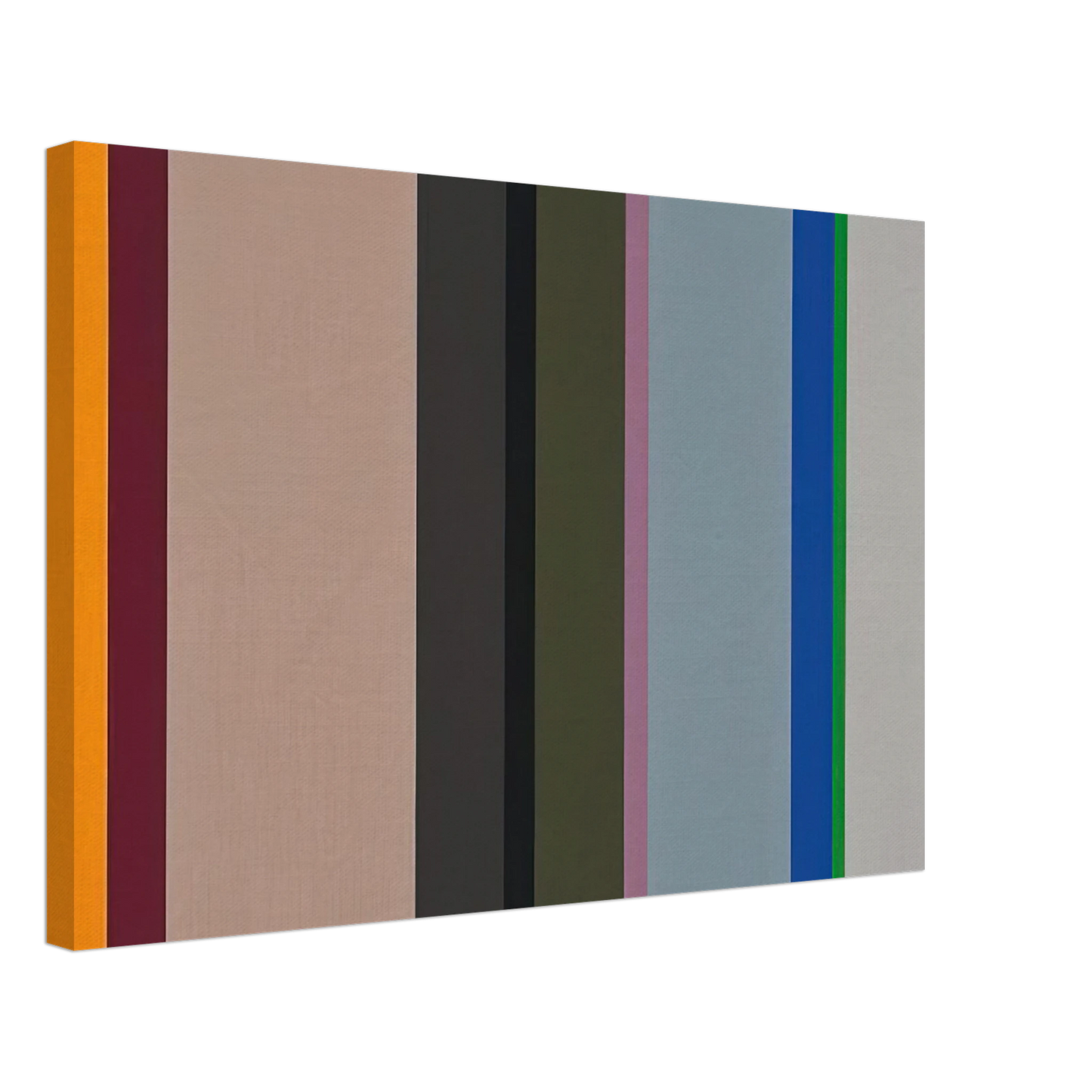 Karl Benjamin - V.S. - 1960 Canvas - 70x100 cm / 28x40 inches-canvas