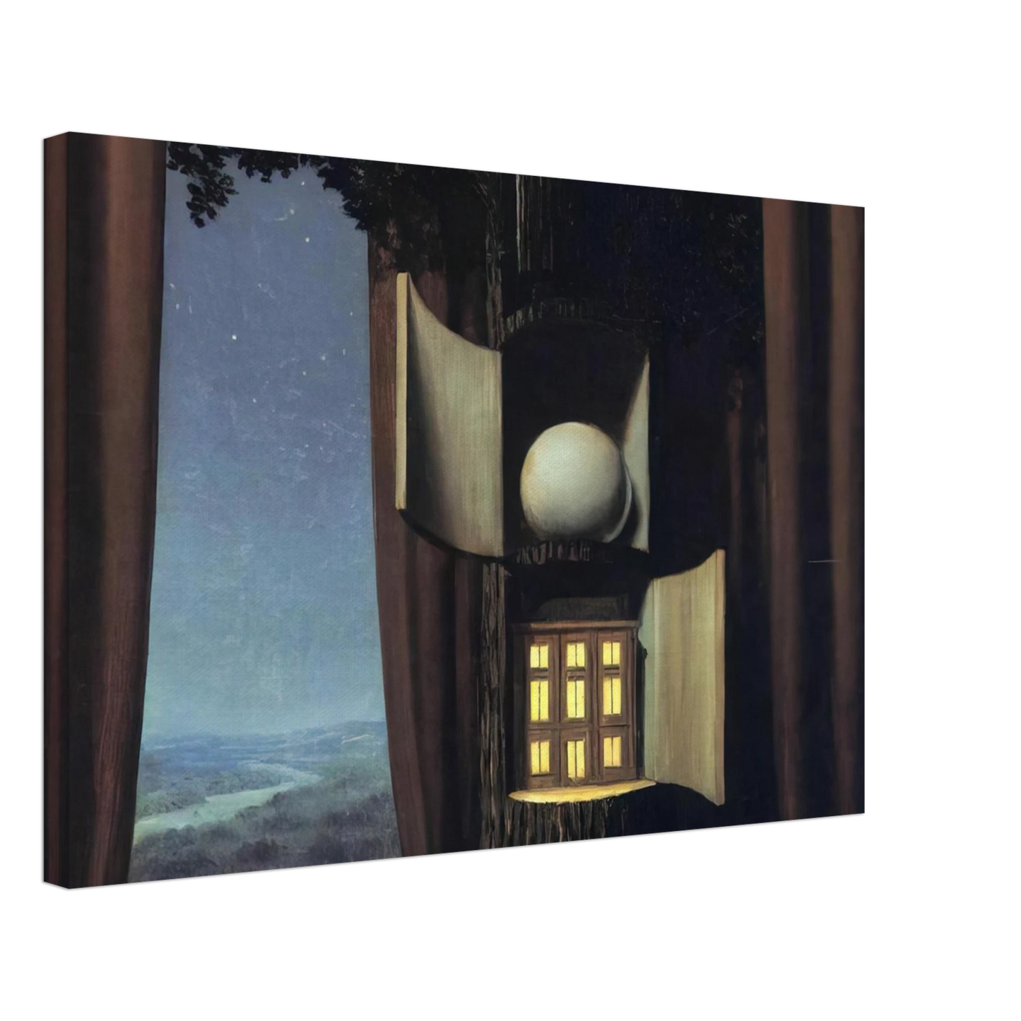 Rene Magritte - THE VOICE OF BLOOD 1948 1 Canvas - 70x100 cm / 28x40 inches-canvas