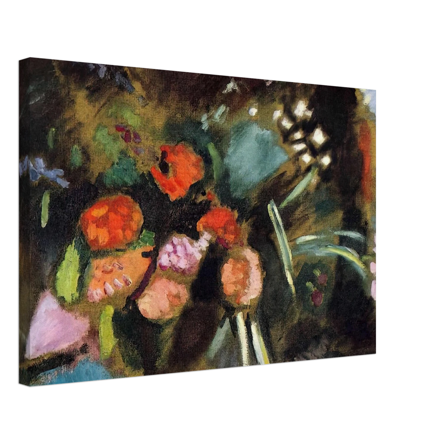 Henri Matisse - FLOWERS 1906 Canvas - 70x100 cm / 28x40 inches-canvas