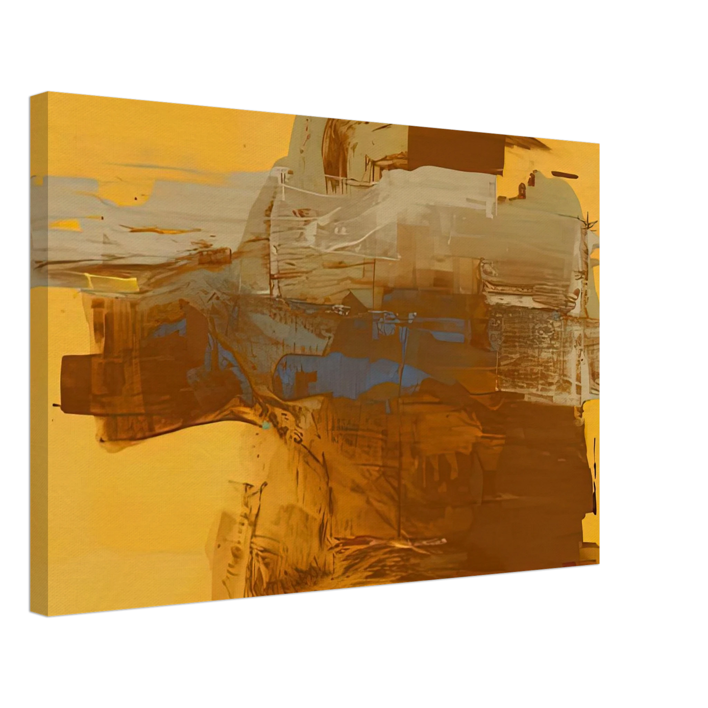 Helen Frankenthaler - Mineral Kingdom, 1976- Canvas - 70x100 cm / 28x40 inches-canvas