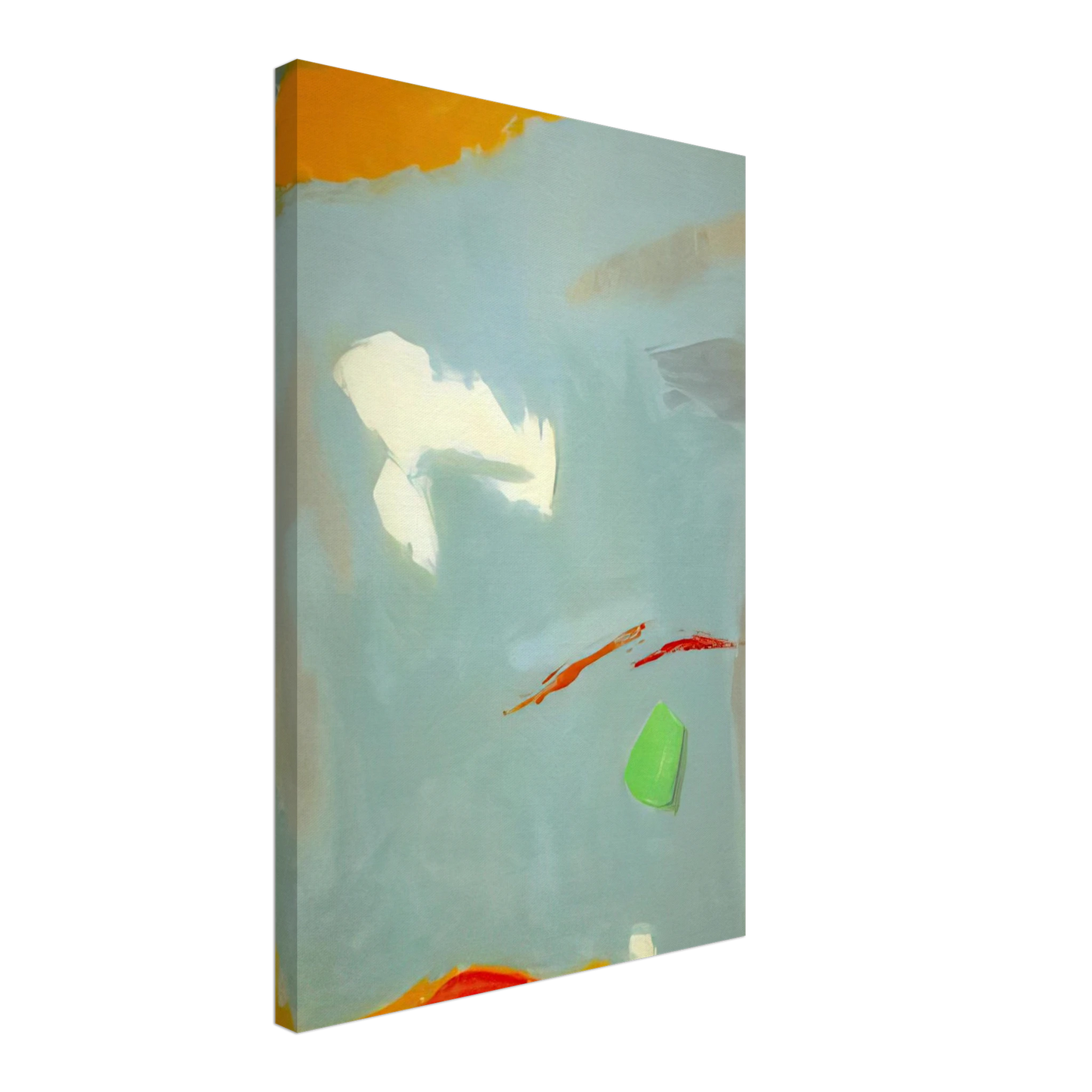 Esteban Vicente - CANTO II 1995 Canvas - 40x60 cm / 16x24 inches-canvas