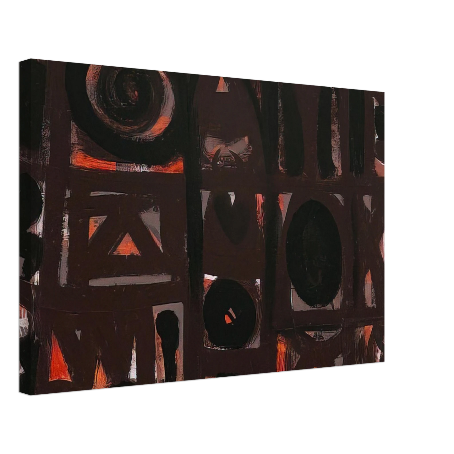 Adolph Gottlieb - Night Forms - 1950 Canvas - 70x100 cm / 28x40 inches-canvas