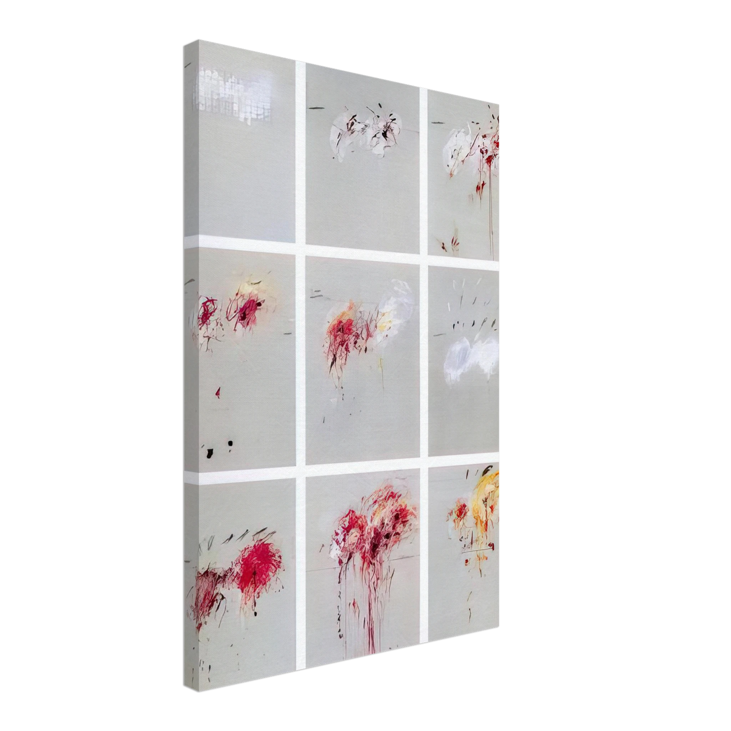 Cy Twombly - Nine Discourses on Commodus Canvas - 70x100 cm / 28x40 inches-canvas