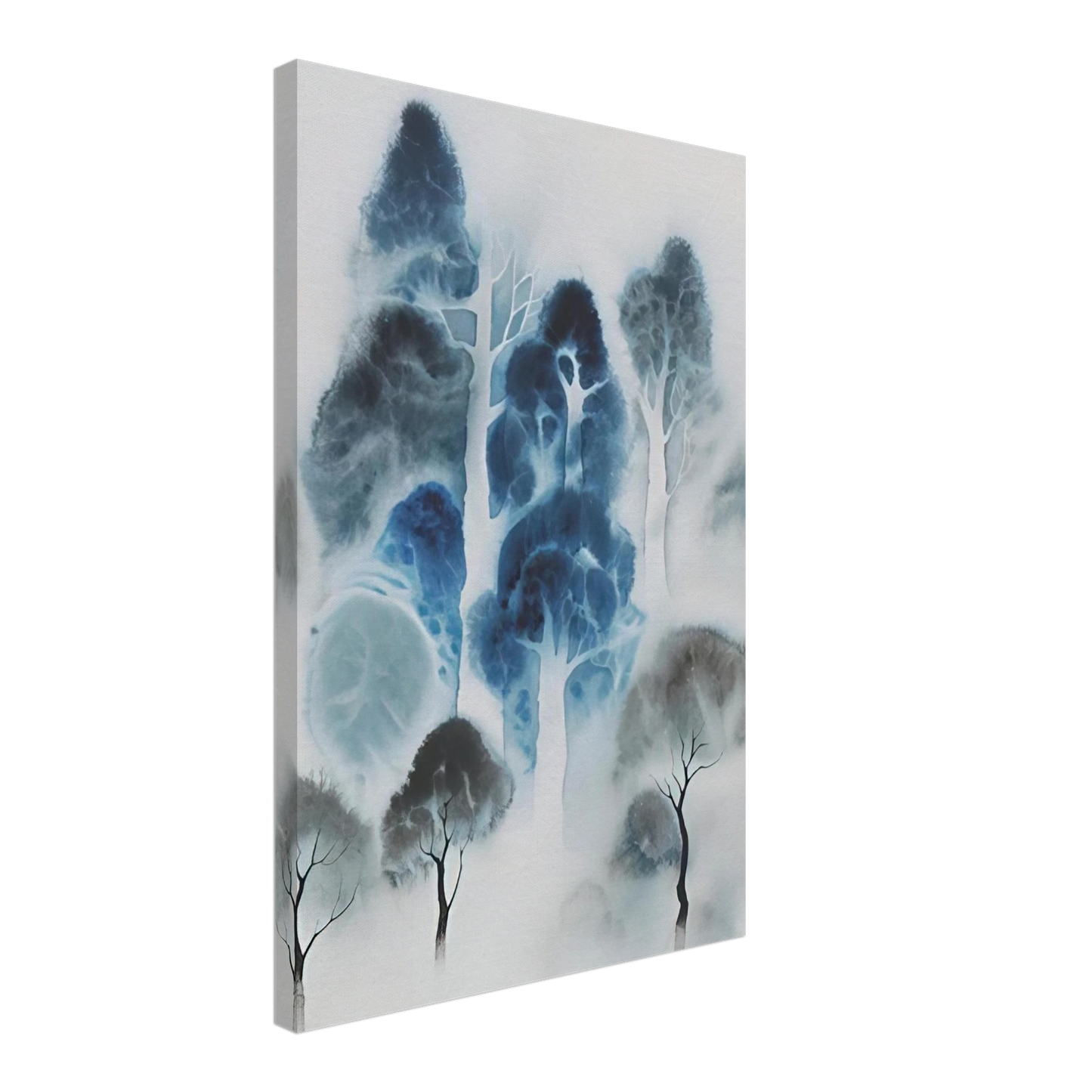 Eyvind Earle - Woodland Canvas - 70x100 cm / 28x40 inches-canvas