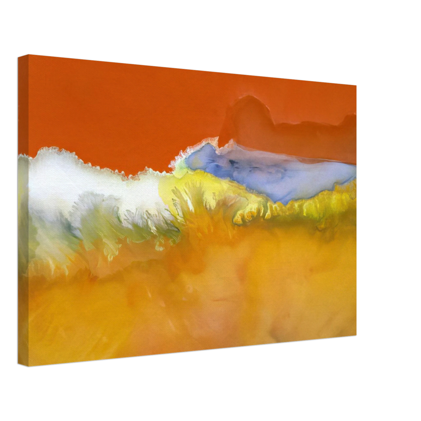 Ronnie Landfield - Violet Grove - 1978 Canvas - 70x100 cm / 28x40 inches-canvas