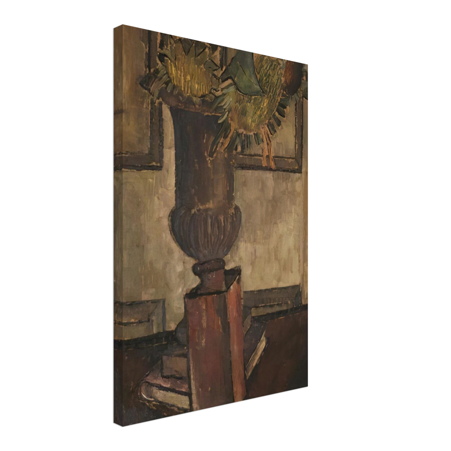 Morris Graves - Sunflower - 1933 Canvas - 40x60 cm / 16x24 inches-canvas